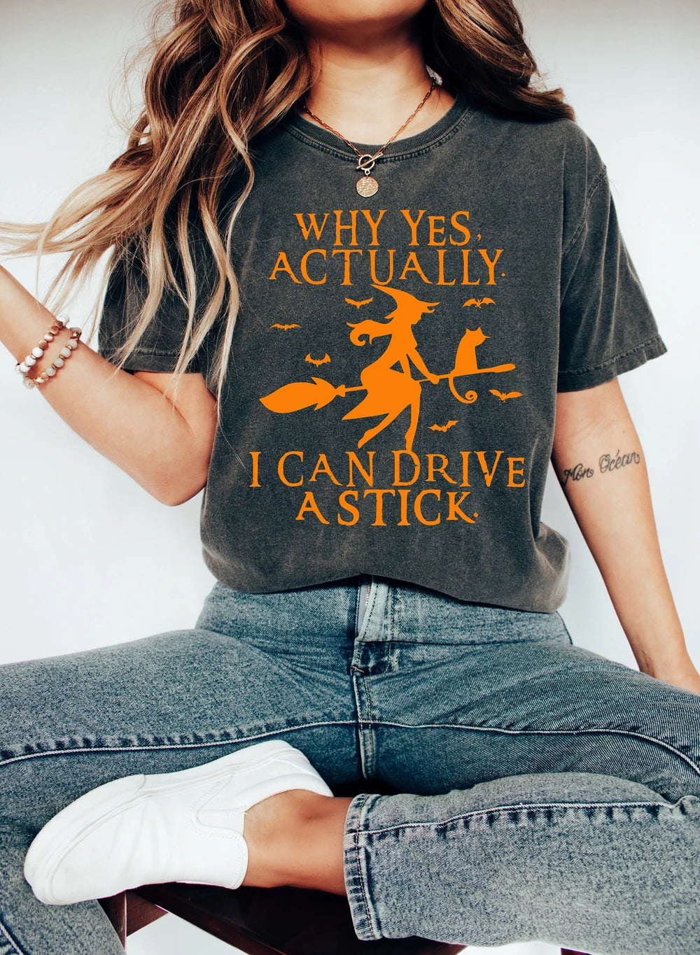 Funny Witch Halloween Party Tee