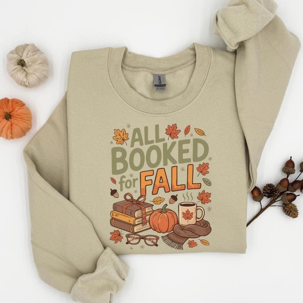 Bookish Fall Reading Shirt