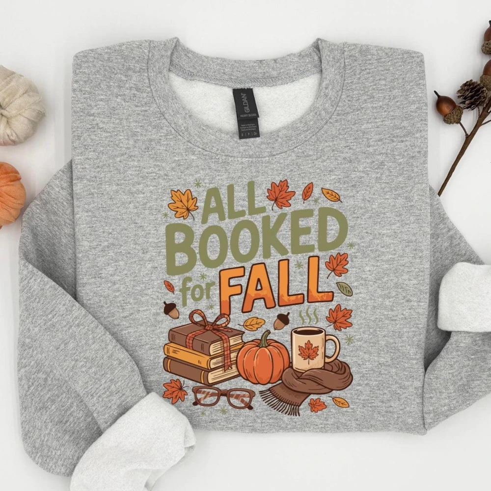 Bookish Fall Reading Shirt