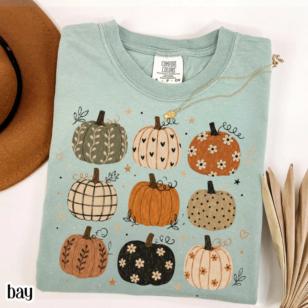 Boho Pumpkin Harvest T-Shirt