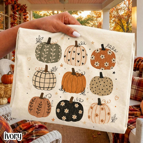 Boho Pumpkin Harvest T-Shirt