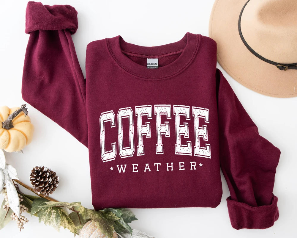 Coffee Lover Fall Sweatshirt