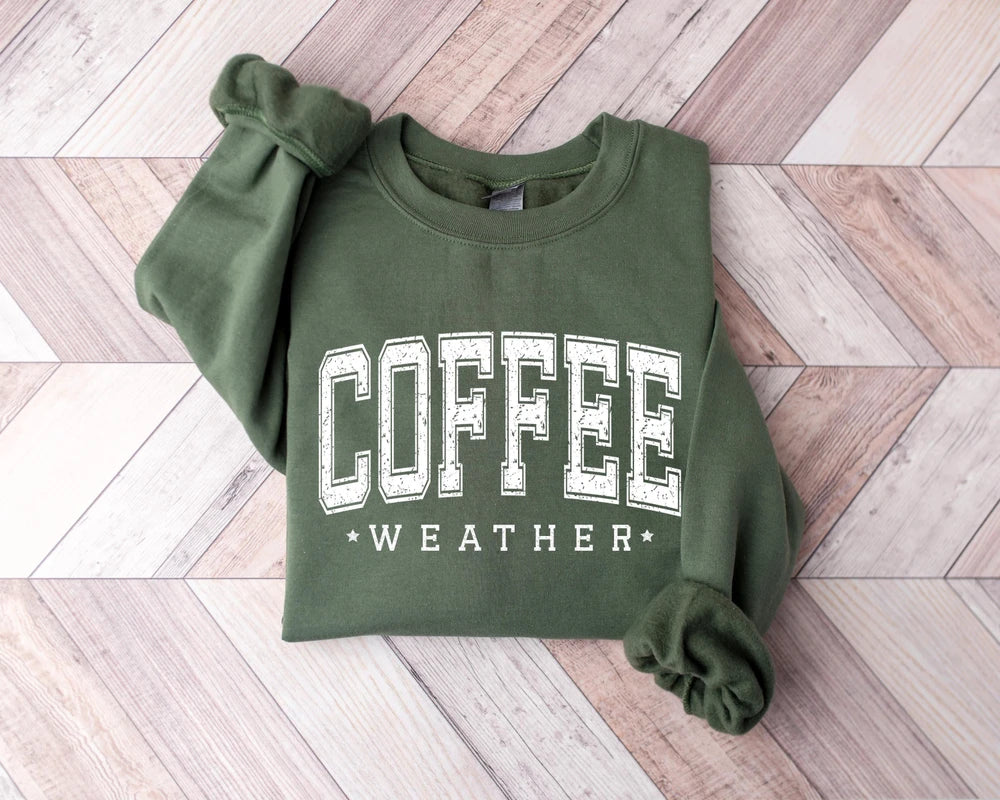 Coffee Lover Fall Sweatshirt