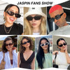 JASPIN Chunky Y2K Rectangle Sunglasses