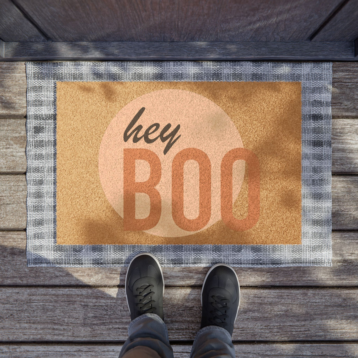 Hey Boo Doormat